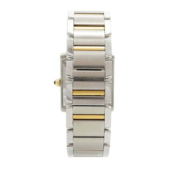 Cartier Tank Française LM W51005Q4 Silver Dial Watch for Men and Women - Picture 9 of 11